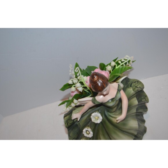 Vintage Dancing Brunette Lefton Planter Full Formal - Picture 4 of 6